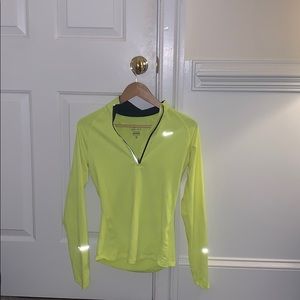 Neon Nike Quarter Zip